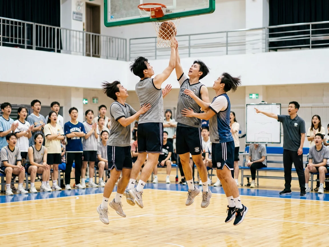 体育赛场准备,字母哥